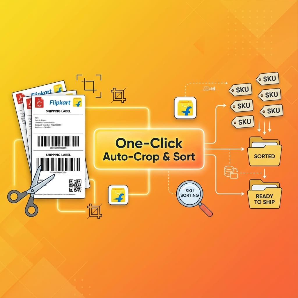 Flipkart Auto-Crop and SKU Sort